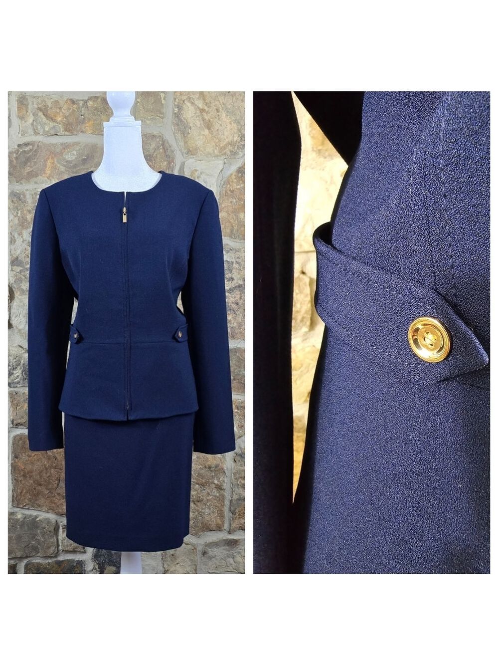 Tahari 12 12P Skirt Suit Set